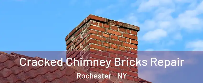  Cracked Chimney Bricks Repair Rochester - NY