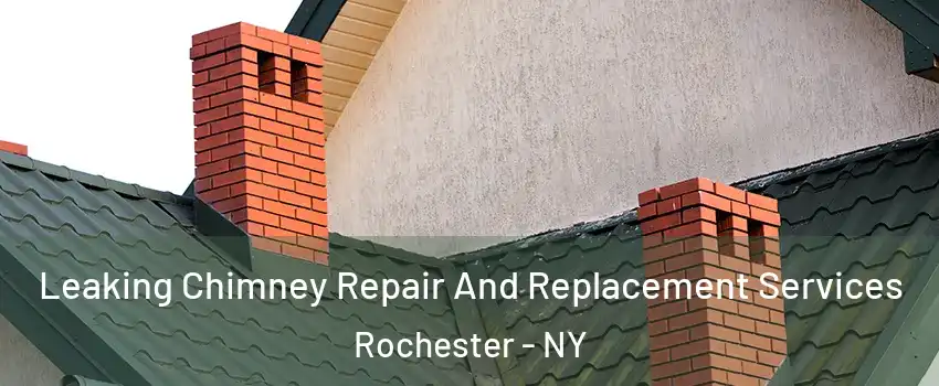 Leaking Chimney Repair And Replacement Services Rochester - NY